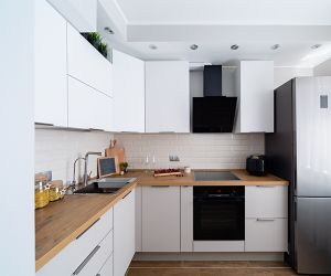 Белая кухня: идеи дизайна интерьеров (100 фото)