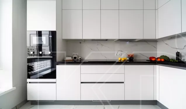 Дизайн белой кухни. 60 фото-идей для интерьера | hallway