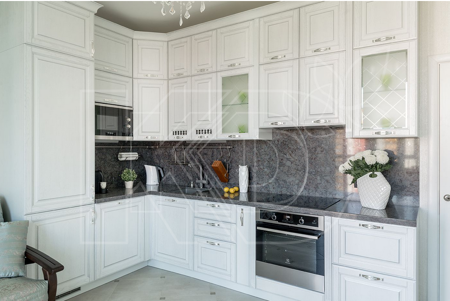 Кухни белого цвета - советы дизайнеров, большая коллекция фото белых кухонь в интерьере